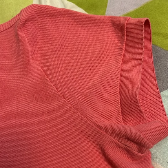 Lacoste Pink Button-Down Polo Shirt (Size 42) - Picture 6 of 6